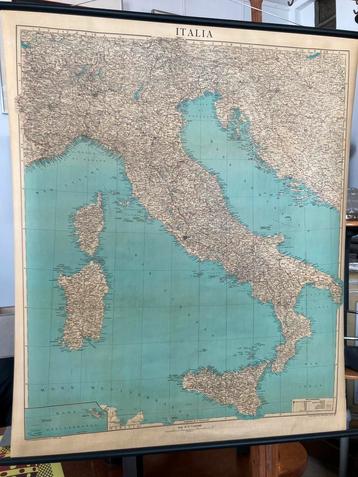 Schoolkaart Italia Italië - Istituto Geografico De Agostini