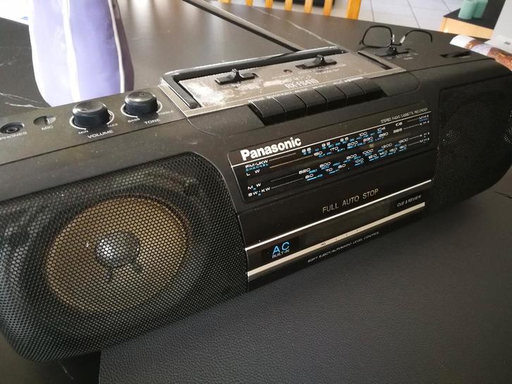radio/cassette Panasonic RX-FS410 uit 1994, Audio, Tv en Foto, Radio's, Gebruikt, Radio, Ophalen