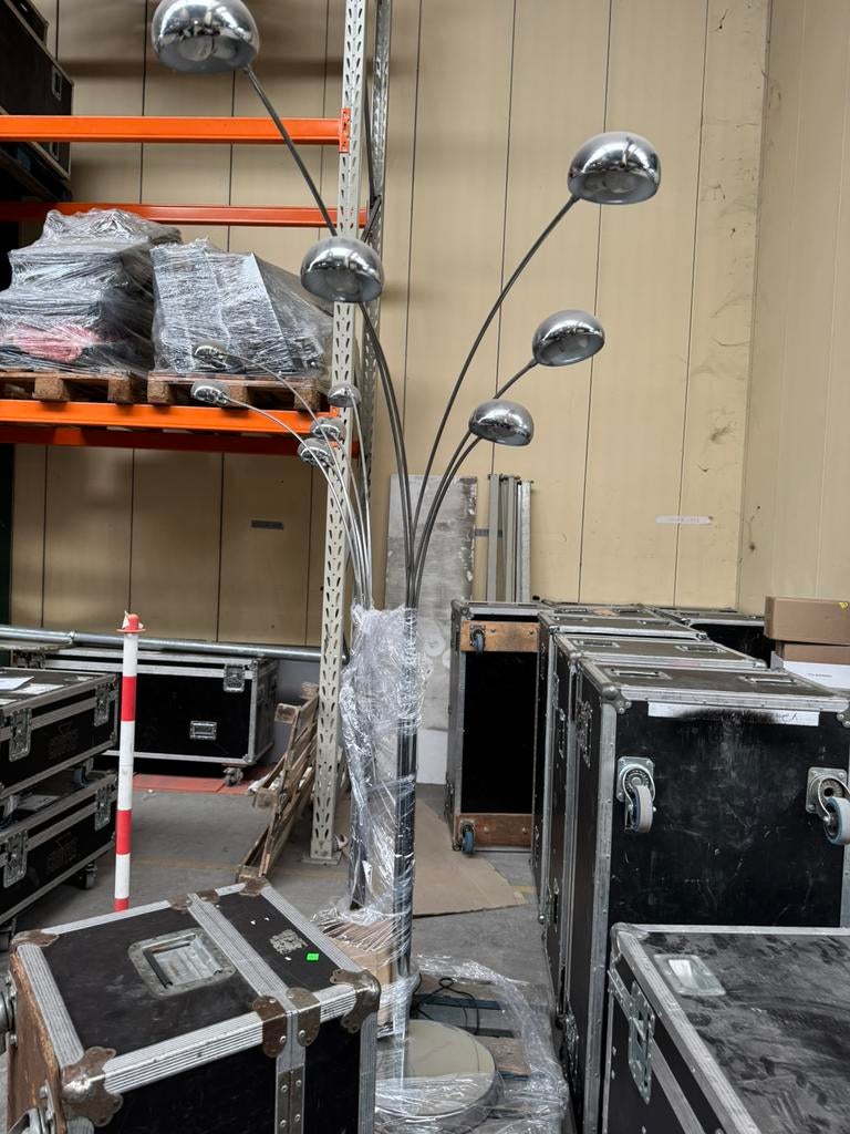 4 x vintage lampen te koop, Ophalen, Gebruikt, Licht