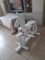 Hobbelpaard (schommel paard), Ophalen, Gebruikt