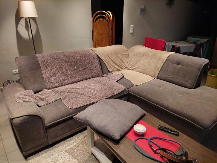 (Slaap)zetel, Huis en Inrichting, Zetels | Zetels en Chaises Longues, Gebruikt, Vierpersoons of meer, 250 tot 300 cm, 150 cm of meer