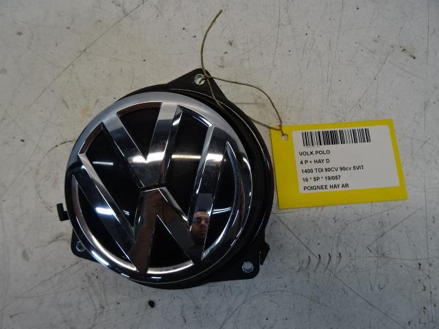 POIGNEE COFFRE / HAYON ARRIERE Polo V (6R) (6C6827469), Autos : Pièces & Accessoires, Carrosserie & Tôlerie, Volkswagen, Utilisé