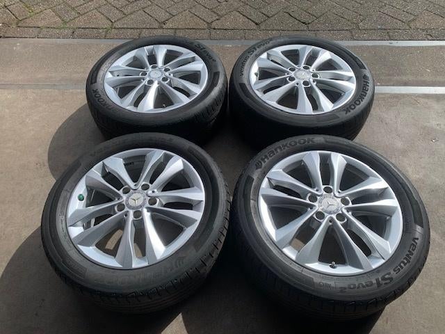 MB A B C KLASSE W205 VITO VELGEN + BANDEN 225 50 R17 + TPMS, Ophalen of Verzenden, Nieuw, Mercedes-Benz