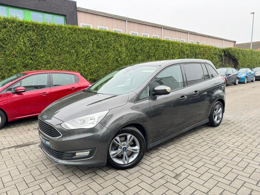Ford Grand C-max - 1.5Tdci - 123.000Km - 06/2018, Voorwielaandrijving, Stof, 1498 cc, Euro 6