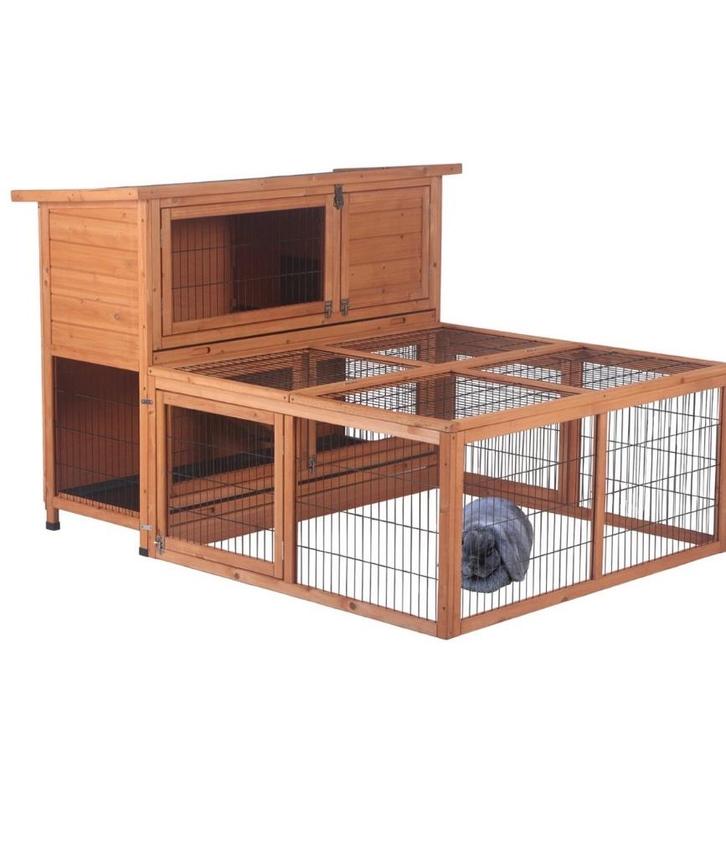 Konijnenhok nieuw !! Nergens goedkoper op=op !!, Dieren en Toebehoren, Knaagdieren en Konijnen | Hokken en Kooien, Nieuw, Hok