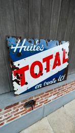 Total emaille bord., Ophalen, Gebruikt, Reclamebord