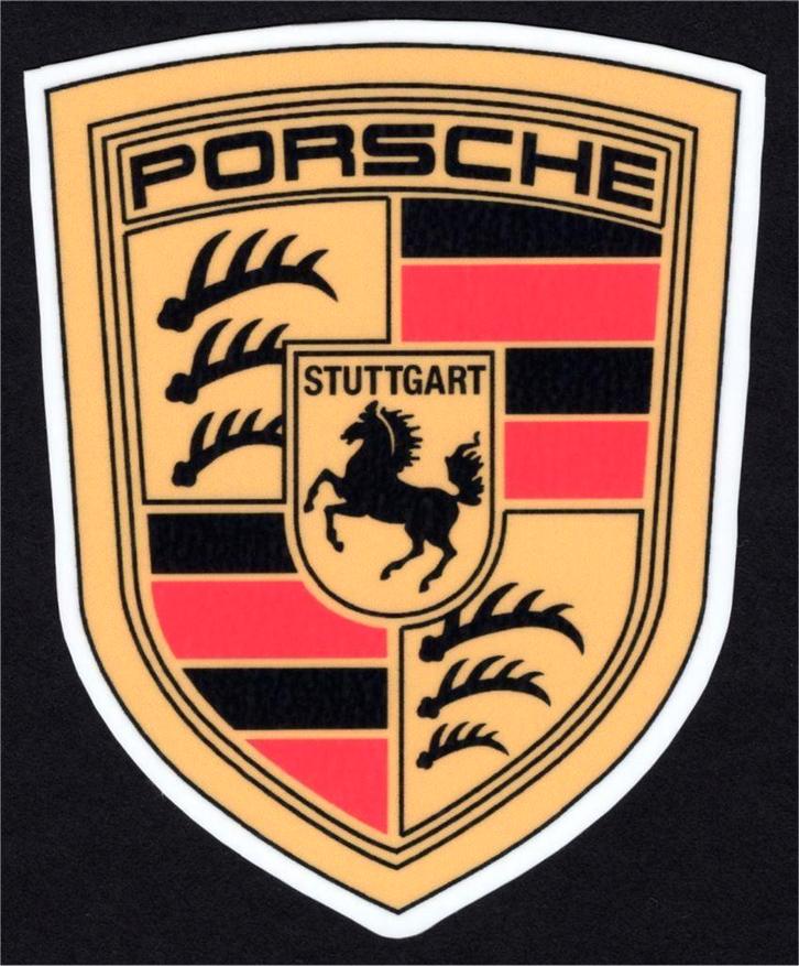 Porsche sticker #12, Verzamelen, Stickers, Nieuw, Verzenden