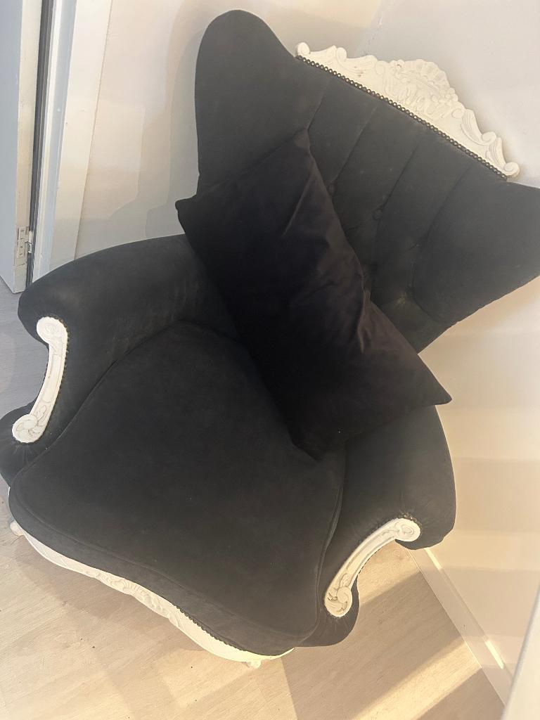 Barok zetel 3+1+1 zit, Huis en Inrichting, Ophalen, Gebruikt, Stof, Barok