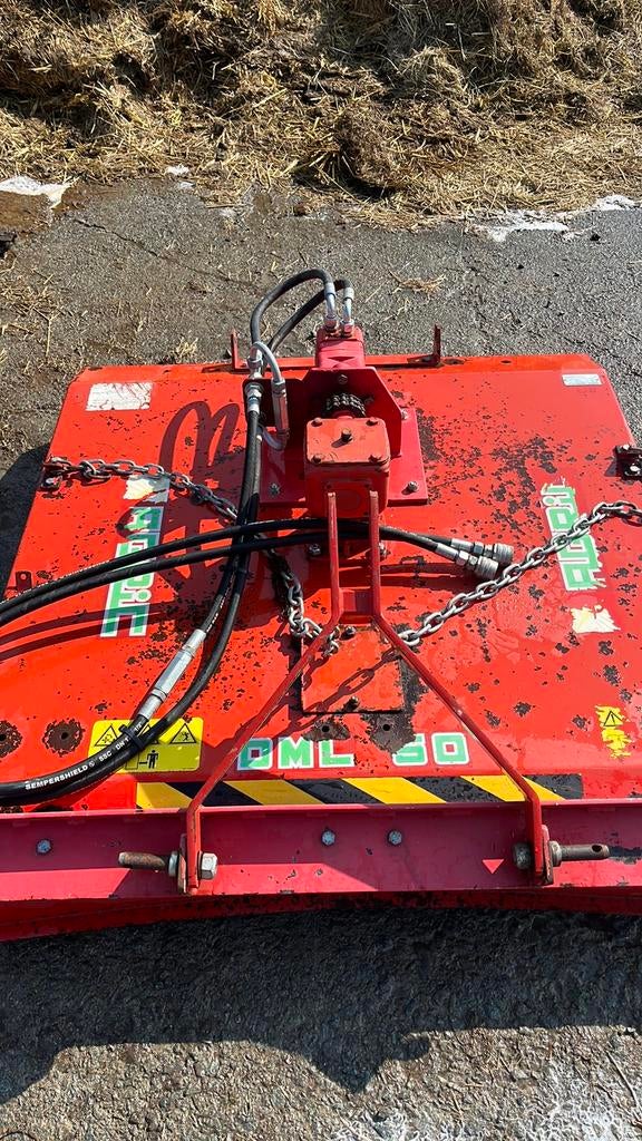 Weideblooter maaier, Ophalen, Weidebouw