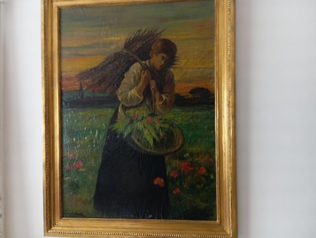 Zeer oud schilderij, Ophalen