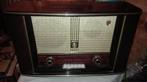 VINTAGE - Radio à lampes Philips modèle BX653A, Enlèvement, Utilisé, Radio
