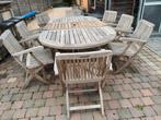 Ensemble de Jardin Royal Botania 8 ch., Jardin & Terrasse, Ensembles de jardin, Enlèvement, Comme neuf, Bois dur, Salons de jardin