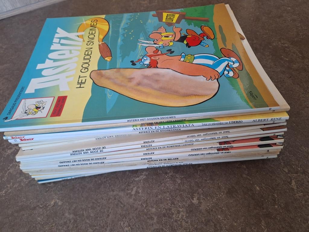 Lot va 20 asterix strips, Ophalen of Verzenden