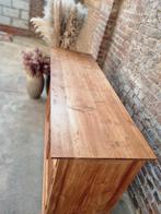 Teak dressoir, Teck, Avec tablette(s), 150 à 200 cm, Comme neuf