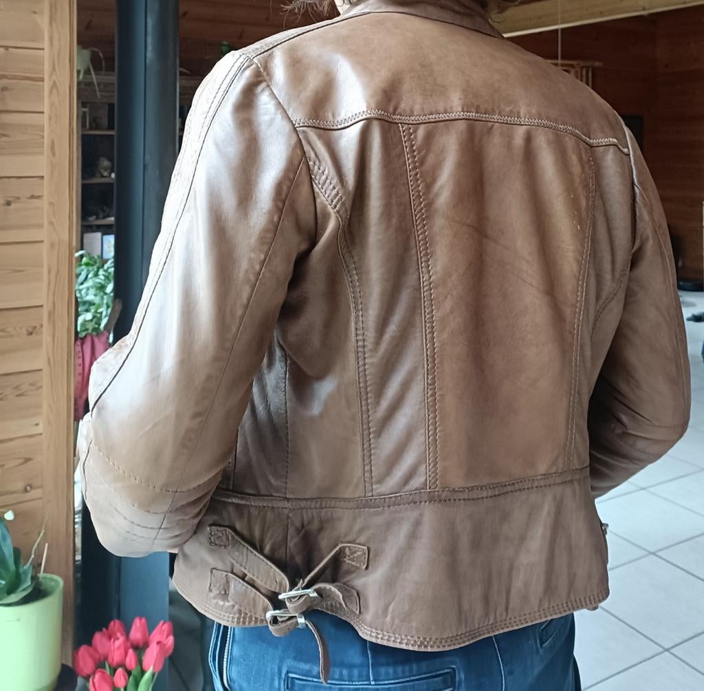 Lederen jasje, Enlèvement, Taille 36 (S), Manteau