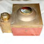 Compas de navire norvégien ancien avec brûleur à mazout, Enlèvement ou Envoi, Comme neuf, Bateau à moteur ou Voilier, Ustensile