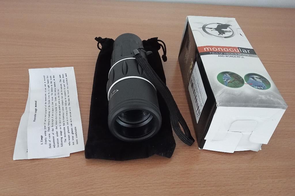 Lunette monoculaire, Enlèvement ou Envoi, Neuf, Avec housse ou sac