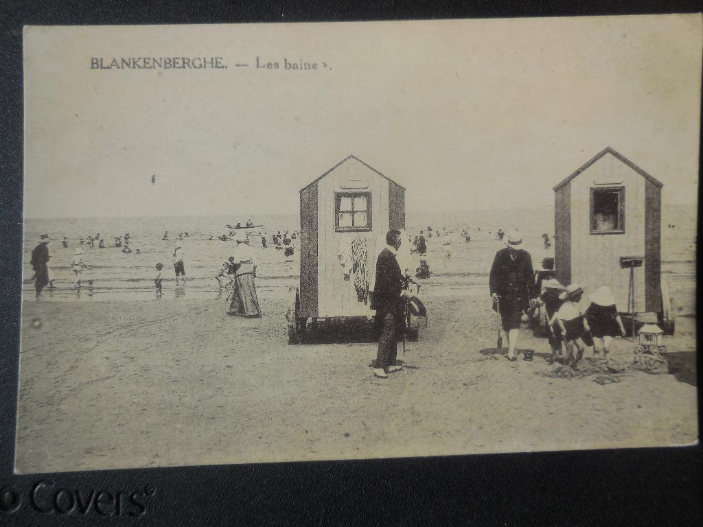 postkaart Blankenberge Les Bains, Verzenden, Voor 1920, Ongelopen, West-Vlaanderen