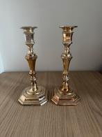 Duo kandelaars, Antiquités & Art, Antiquités | Bougeoirs, Enlèvement ou Envoi