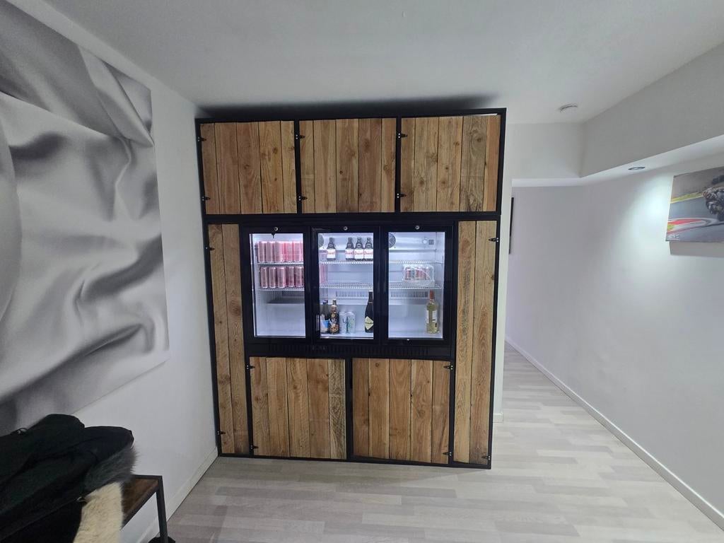 industriele kast, Ophalen of Verzenden, Hout