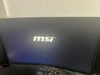 MSI 27inch curved, MSI, Kantelbaar, Minder dan 1 ms, Zo goed als nieuw