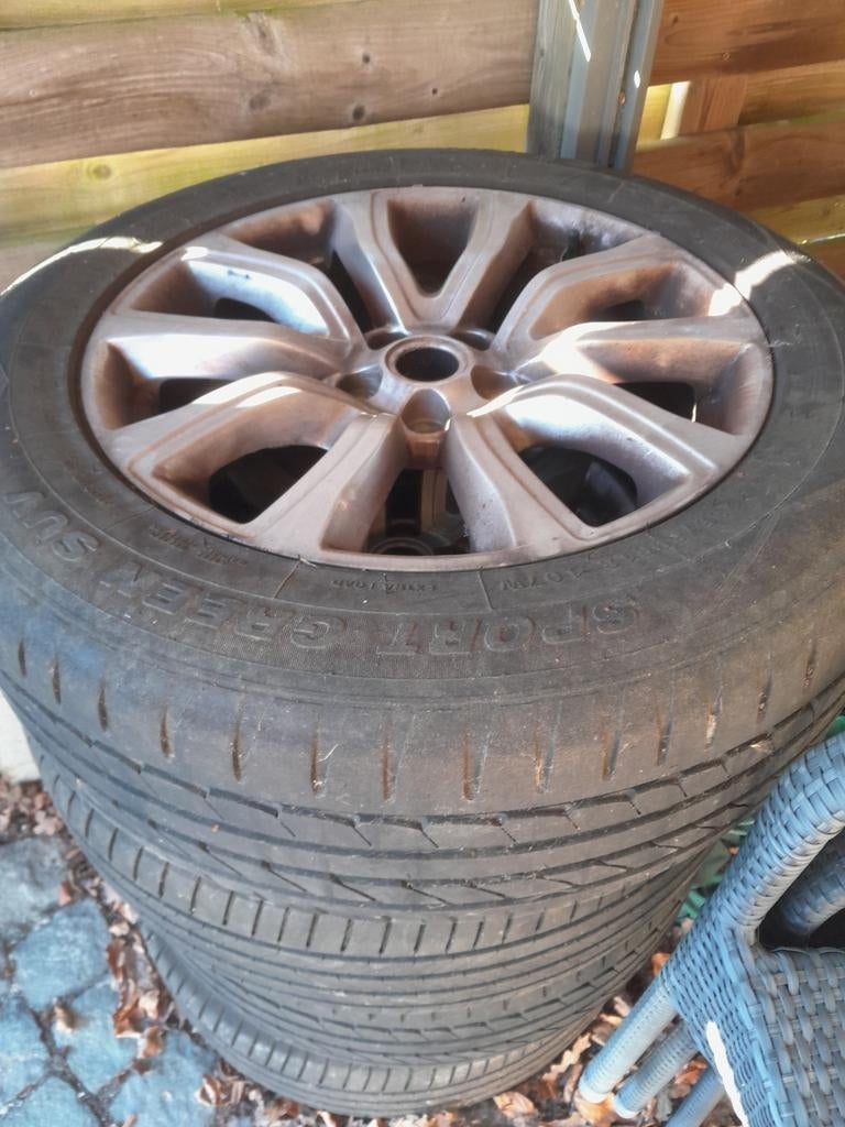 Velgen en banden, Autos : Pièces & Accessoires, Pneus & Jantes, Enlèvement, Utilisé, Pneus et Jantes