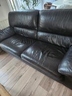 Salon complet en cuir, Maison & Meubles, Enlèvement, Utilisé, Cuir