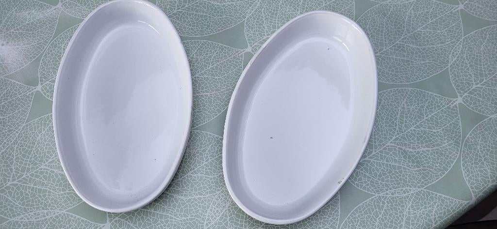 2 ovenschotels, Maison & Meubles, Cuisine | Casseroles & Poêles, Enlèvement ou Envoi, Comme neuf, Autres matériaux, Autres types