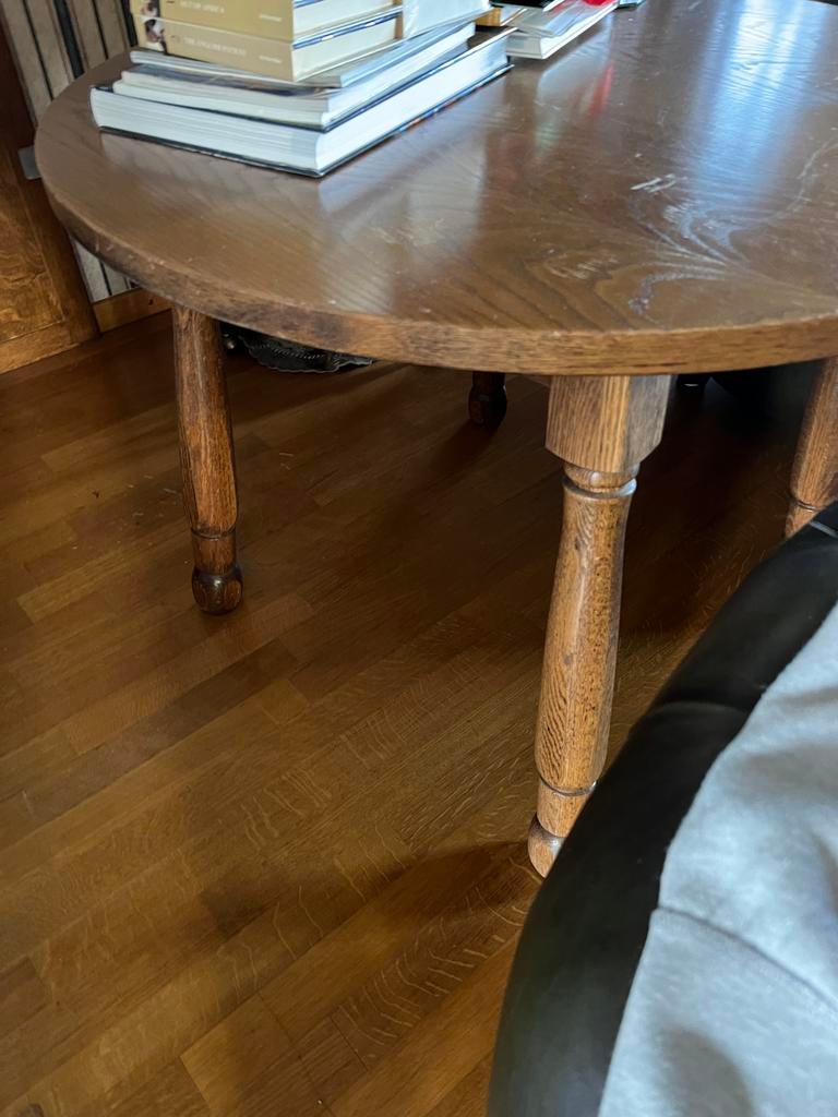 ronde tafel, Ophalen, Gebruikt, Rond, Vier personen