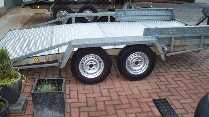 aanhang wagen auto transport, Auto diversen, Aanhangers en Bagagewagens, Gebruikt, Ophalen