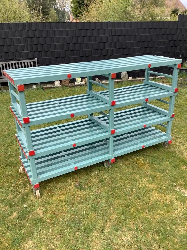 Mooi verrijdbare Rea rek , voor koeling of diepvries, HAACP, Ophalen