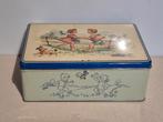 Vintage blikken metalen doos Van Melle met sleuteltje, Enlèvement ou Envoi, Utilisé, Autre