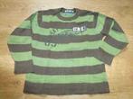 groene gestreepte trui Scamps and Boys maat 104 - 110, Gebruikt, Trui of Vest, Ophalen of Verzenden, Scamps