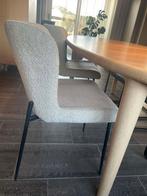 Stoelen, Maison & Meubles, Chaises, Tissus, Gris, Comme neuf, Enlèvement