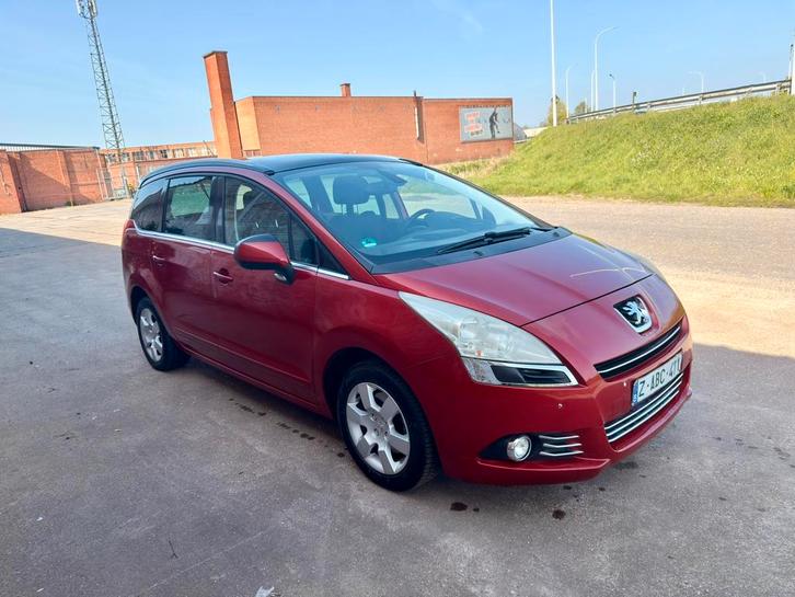 Peugeot 5008  gt line 1.6 benz eur5. 7 plts automaat gekeurd, Autos, Peugeot, Particulier, ABS, Phares directionnels, Airbags