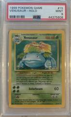 15/102 base venusaur psa 9, Ophalen of Verzenden, Foil
