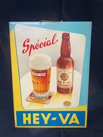 reclame  special HEY -VA, Collections, Enlèvement ou Envoi, Comme neuf, Panneau, Plaque ou Plaquette publicitaire, Autres marques