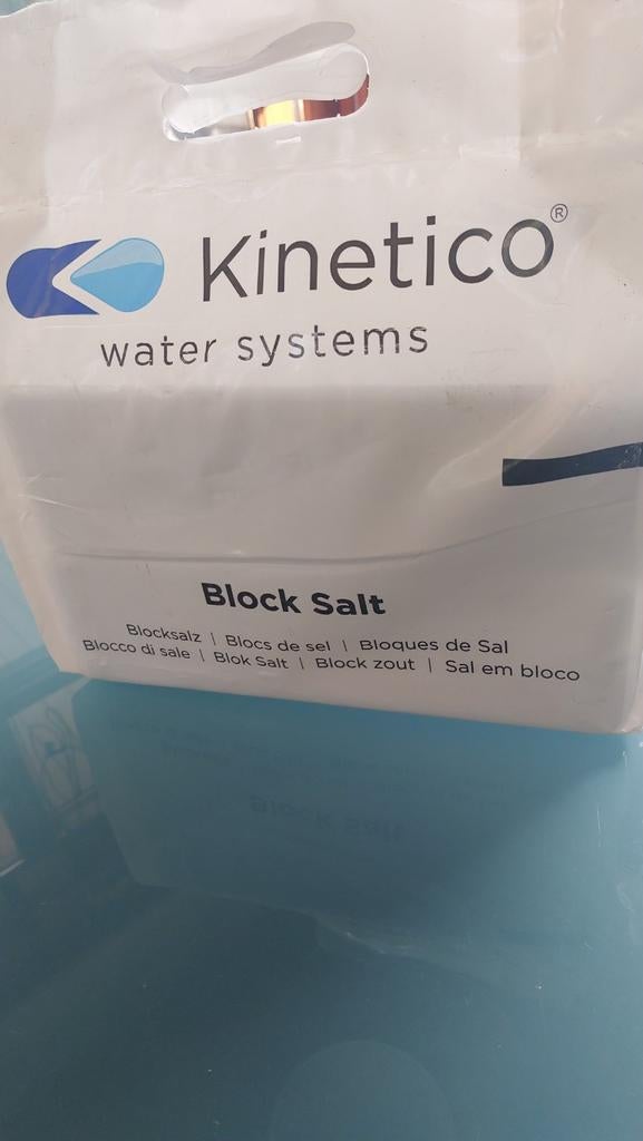 Zoutblokken kinetico voor waterontharder, Elektronische apparatuur, Waterontharders, Ophalen, Nieuw