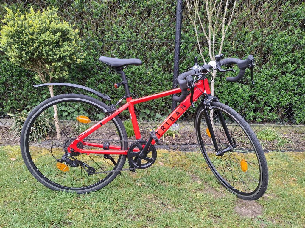 Koersfiets voor 7-12 jarigen, Enlèvement, Utilisé, 24 pouces ou plus