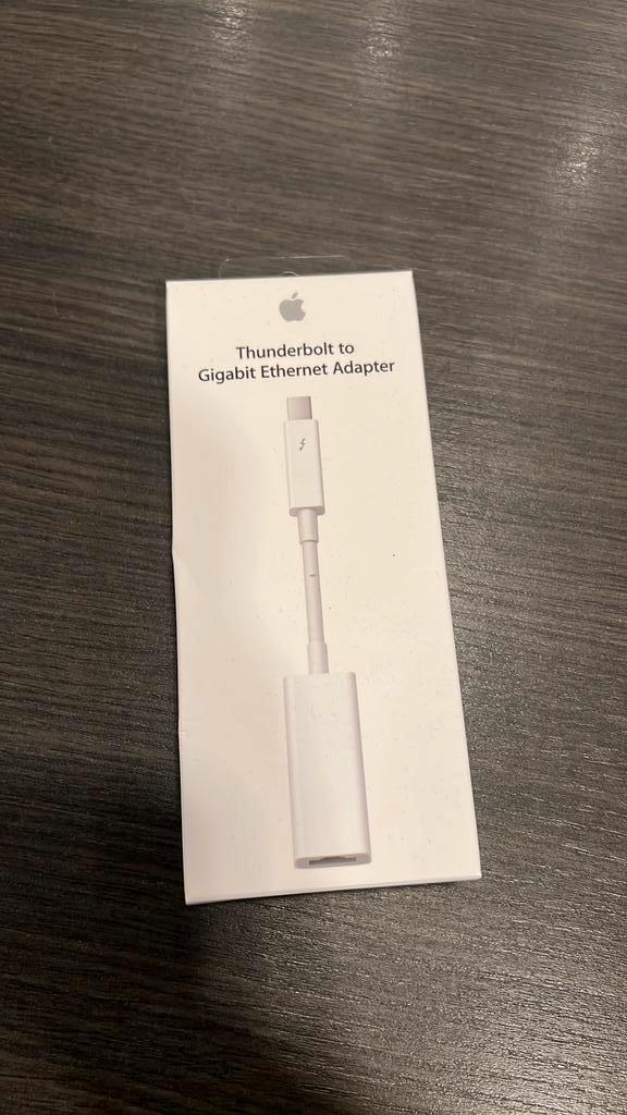 Apple Thunderbolt / Gigabit Ethernet neuf, Informatique & Logiciels, Commutateurs réseau, Enlèvement