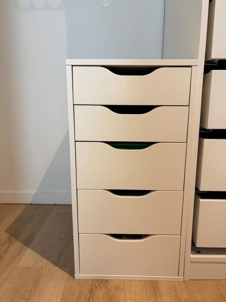 Caisson 5 tiroirs IKEA, Maison & Meubles, Bureaux, Comme neuf, Enlèvement, IKEA, Bois