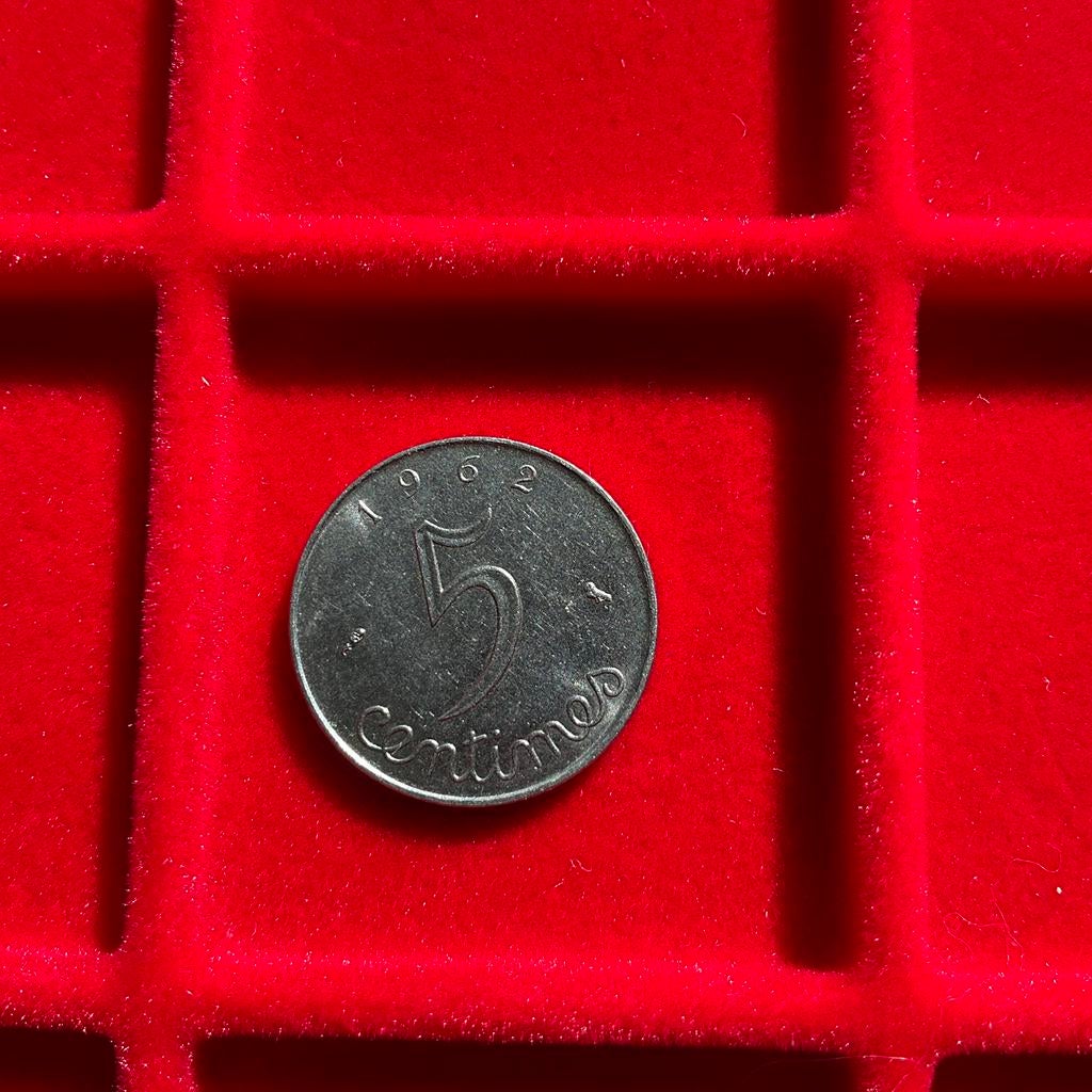 France - 5e siècle avec un bel épi de blé - 1962, Envoi, France, Monnaie en vrac