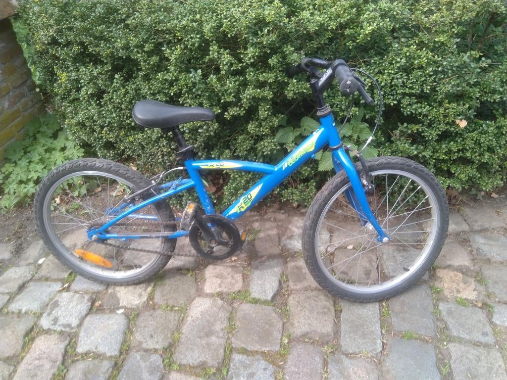 Blauwe kinderfiets 20 inch, Fietsen en Brommers, Ophalen