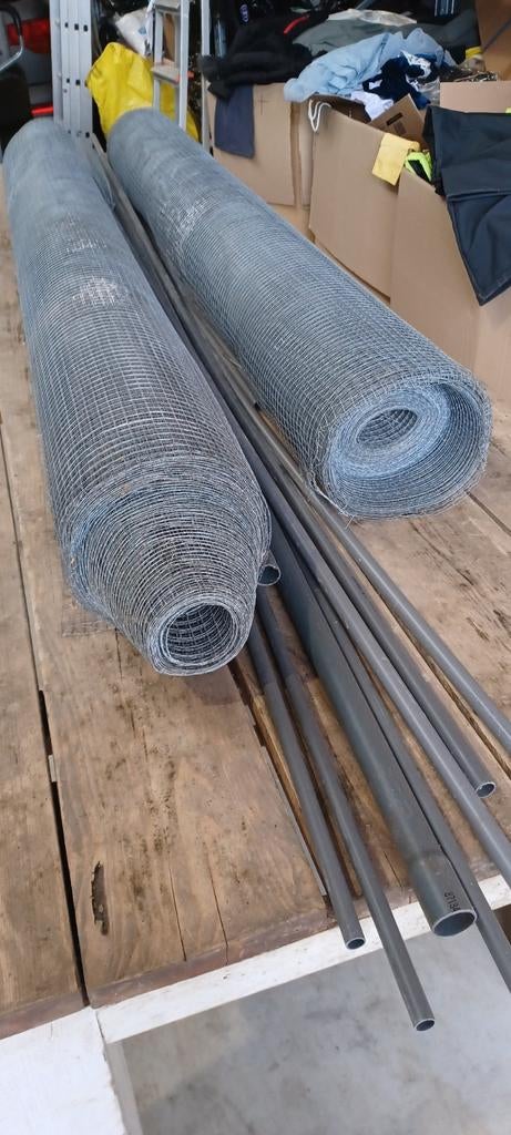 2 rollen voliere gaas  nieuw, Ophalen, Gaas