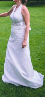 Trouwkleed linea raffaelli maat 38, Ophalen, Zo goed als nieuw, Wit, Trouwjurk