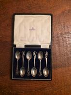 Walker Hall 1921 set van 6 lepels van sterling zilver, Antiek en Kunst, Antiek | Bestek