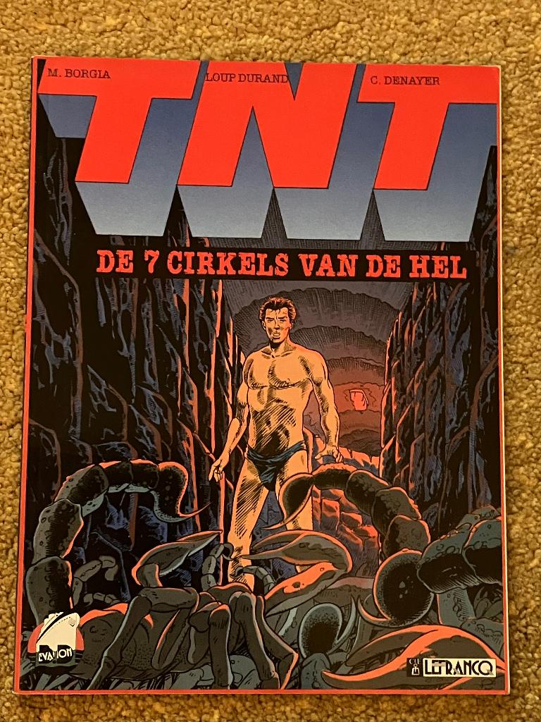 TNT - De 7 cirkels van de hel, Eén stripboek, Ophalen of Verzenden, Gelezen