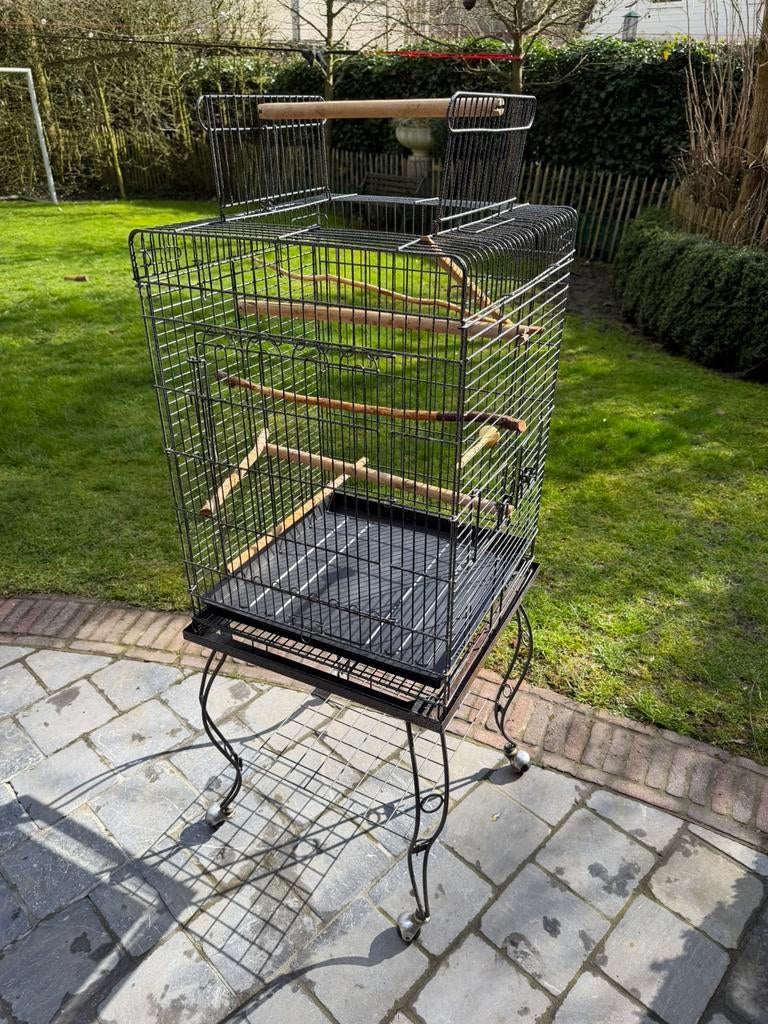 Mooie stevige metalen kooi, Dieren en Toebehoren, Vogels | Parkieten en Papegaaien