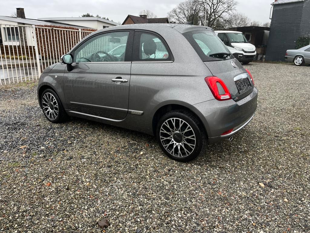 Fiat 500 benzine hybride, Euro 6, Blauw, Android Auto, Bedrijf