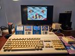 Amiga 500 + tank mouse + psu + floppies + quickshot ..., Computers en Software, Vintage Computers, Ophalen of Verzenden